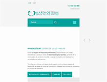 Tablet Screenshot of marenostrumcsf.com